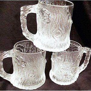 Vintage RocDonalds Flintstone Tree Mendous Mugs